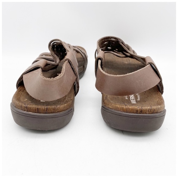 Merrell Falcon Woven‎ Brown Sandals Size 9 - Picture 5 of 11